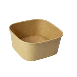 Saladier KraftCarré Multi Usage 130x130mm H63mm 650ml - 50 unités