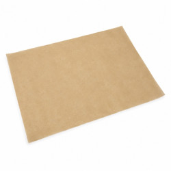Rouleau de papier cuisson papier kraft siliconé double face 10000 x 38 cm - 1 unités