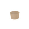 Pot carton fibre de bambou chaud et froid 150 ml Diam: 8,5 cm 8,5 x 7 x 5,2 cm - 50 unités