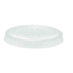 Couvercle PLA plat transparent Diam: 7,4 cm 7,4 cm - 2500 unités
