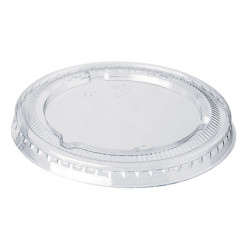 Couvercle PET transparent Diam: 6,5 cm 6,5 x 6,5 x 0,5 cm - 100 unités
