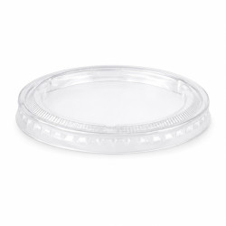 Couvercle PET transparent Diam: 7,4 cm 7,4 x 7,4 x 0,8 cm - 100 unités
