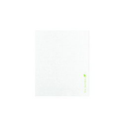 Serviette essuie-main blanche en cellulose 30 x 40 cm - 35 unités