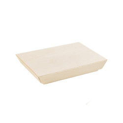 Couvercle bois "Samourai" 13 x 8 cm - 100 unités