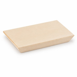 Couvercle bois "Samourai" 21,5 x 8,5 cm - 100 unités