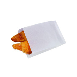 Sac papier tout usage blanc 14 x 7 x 22 cm - 1000 unités