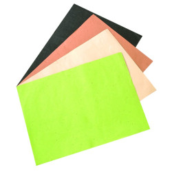 Set papier gaufré bleu  L300x400 mm - 1000 unités