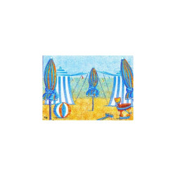 Set papier décor balnéaire 297x430mm - 500 unités