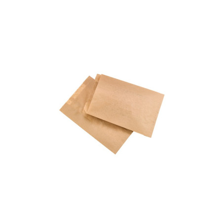 Sac kraft brun ingraissable tout usage 18 x 8 x 28 cm - 250 unités