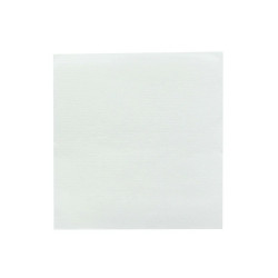 Serviette micropoint blanche 2 plis - 10 cm x 10 cm - 150 unités