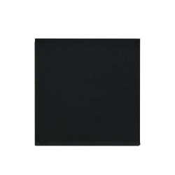 Serviette micropoint noire 2 plis - 20 cm x 20 cm - 150 unités
