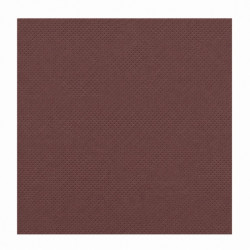 Serviette micro point marron 2 plis   - 38 cm x 38 cm - 40 unités