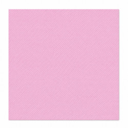 Serviette micro point rose 2 plis   - 38 cm x 38 cm - 40 unités
