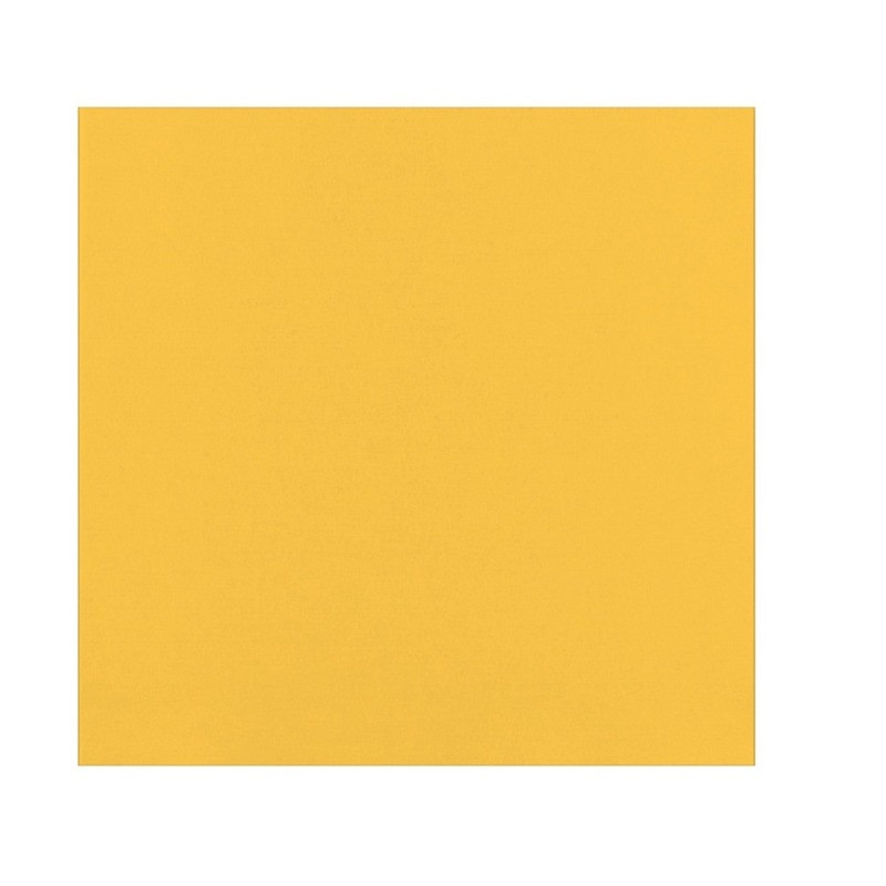 Serviette micro point jaune 2 plis 38 x 38 cm - 40 unités