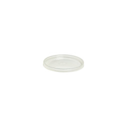 Couvercle PP transparent  - 11 cm x 1 cm - 25 unités