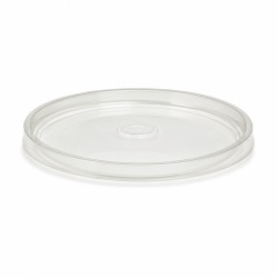 Couvercle PP transparent Diam: 18,6 cm 18,6 x 1 cm - 25 unités