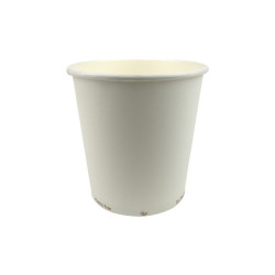 Pot à soupe carton blanc 700ml Ø115mm - 25 unités