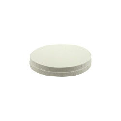 Couvercle blanc en carton sans plastique Ø1140mm - 25 unités