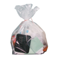 Sac poubelle transparent 110000 ml 37 x 30 x 107 cm - 200 unités