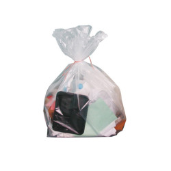 Sac poubelle transparent 130000 ml 105 x 40,5 x 41 cm - 100 unités