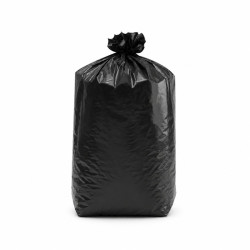 Sac poubelle noir  - 160000ml - 90 cm x 110 cm - 100 unités