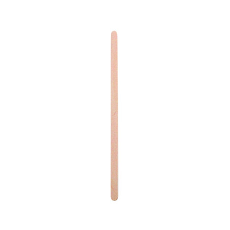 Spatule à café bois à bouts carrés 0,5 x 0,1 x 14 cm - 1000 unités