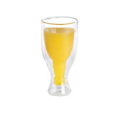 Mini verre borosilicate double paroi "Bibou" 60 ml Diam: 5 cm 5 x 10 cm - 12 unités