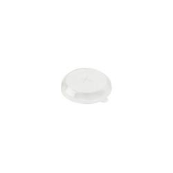 Couvercle PET transparent pour verre long-drink Diam: 5,5 cm 5,5 x 5,5 x 1,5 cm - 500 unités