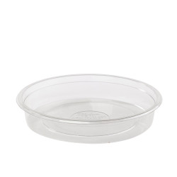 Saladier PET rond transparent "Saladeli" 750 ml Diam: 17 cm 17 x 17 x 4,3 cm - 50 unités