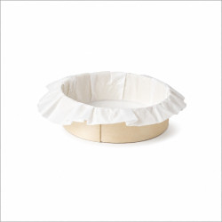 Bake-a-ring - Anneau de cuisson avec papier cuisson intégré  H47mm 490ml - 10 unités