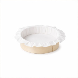 Bake-a-ring - Anneau de cuisson avec papier cuisson intégré  H35mm 720ml - 10 unités