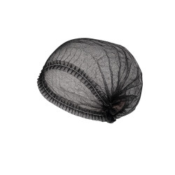 Charlotte clip PP non tissé noir x100 - 100 unités