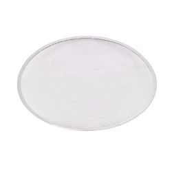 Grille à pizza ronde aluminium à fond ajouré Ø508mm H4 mm - 12 unités