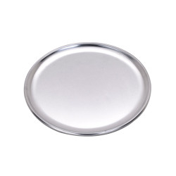 Plateau pour pizza en aluminium  diamètre  Ø203mm H8 mm - 12 unités