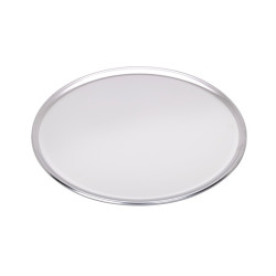 Plateau pour pizza en aluminium   Ø330,2mm H8 mm - 12 unités