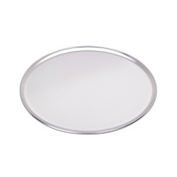 Plateau pour pizza en aluminium  Ø355,6mm H8 mm - 12 unités