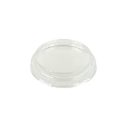 Couvercle Ceramik plat PET transparent  H20mm - 100 unités