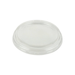 Couvercle Ceramik plat PET transparent  H20mm - 84 unités