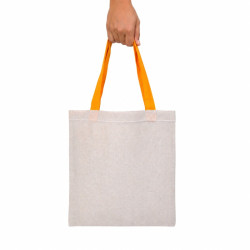 Tote bag à anses jaunes  10x230mm H300mm - 20 unités