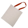 Tote bag à anses rouges  10x350mm H420mm - 20 unités
