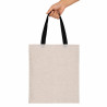 Tote bag à anses noires  10x380mm H450mm - 20 unités