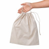 Sac en coton multiusage 10x450mm H500mm - 50 unités