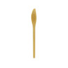 Couteau reutilisable bois composite 180 mm - 50 unités