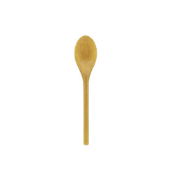 Cuillere dessert reutilisable bois composite 125 mm - 50 unités