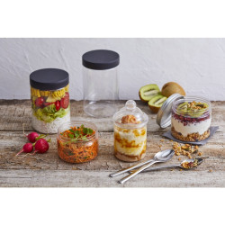 Couvercle aluminium 89mm pour deli jar 500/750/1000ml - 80 unités