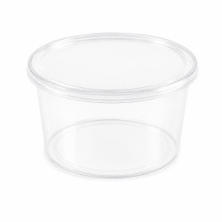 Couvercle Deli en PP injecté pour 294DELIPP250 H6,7mm - 50 unités