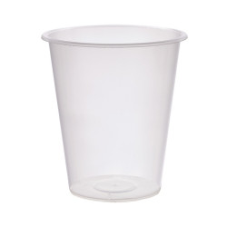 Verre Bubble tea en PP injecté transparent  H99mm 360ml - 25 unités