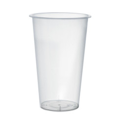 Verre Bubble tea en PP injecté transparent H135mm 500ml - 25 unités