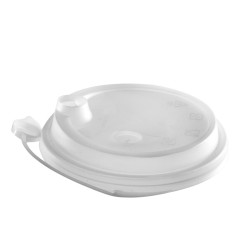 Couvercle PP pour gobelet Bubble tea  H15mm - 50 unités
