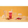 Couvercle PP pour gobelet Bubble tea  H15mm - 50 unités